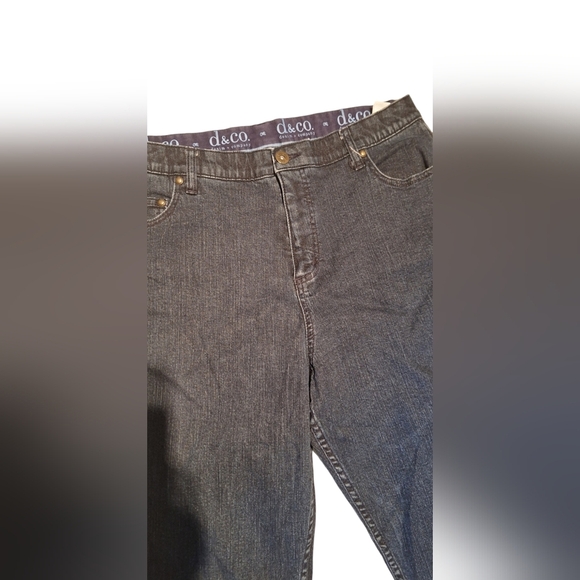 D&Co Dark Denim Jean Sz 16 EUC - Picture 3 of 4